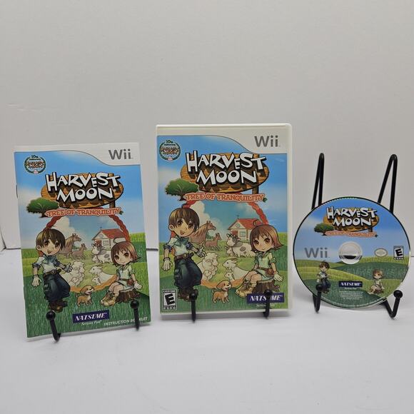 Harvest Moon: Tree of Tranquility Nintendo Wii 2007 CIB Tested Working Complete - Picture 1 of 4